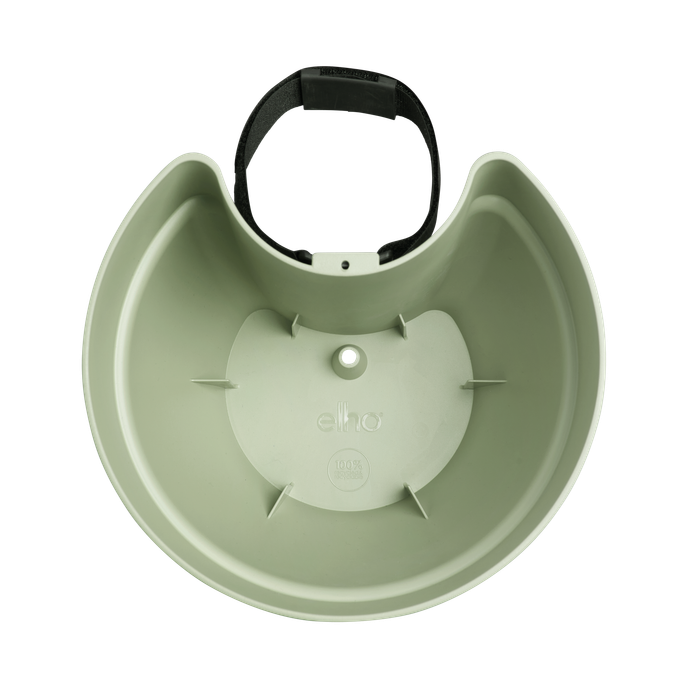 vibia campana pot gouttière 22cm vert pistache